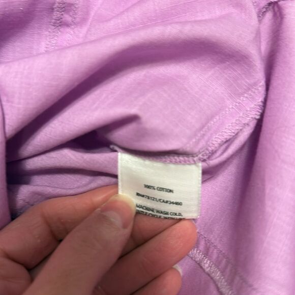 Eileen Fisher Cotton Long Sleeve Relaxed Tunic - Picture 7 of 7